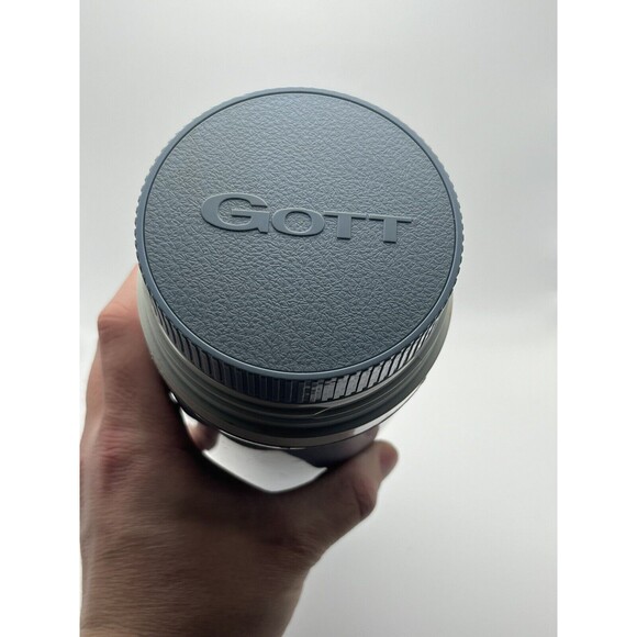 Vintage GOTT Blue Vacuum Bottle Thermos Cup Model 1506 - Pre Owned - Picture 5 of 6